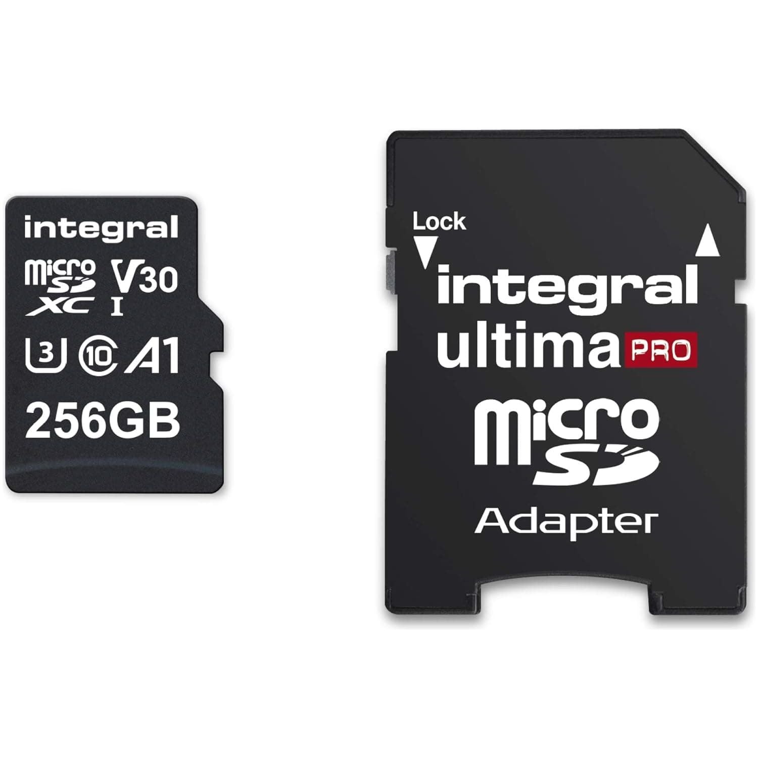 Buy Integral,Integral 256GB Micro SD Card 4K Video Premium High Speed Memory Card SDXC Up to 100MB s Read and 50MB s Write speed V30 C10 U3 UHS-I A1 - Gadcet UK | UK | London | Scotland | Wales| Near Me | Cheap | Pay In 3 | Flash Memory Cards